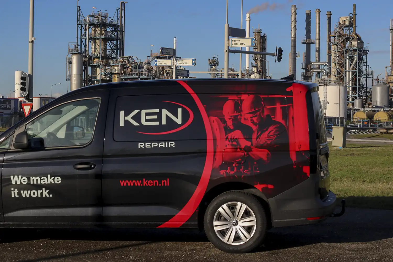 Montage en commissioning op locatie dankzij onze field service