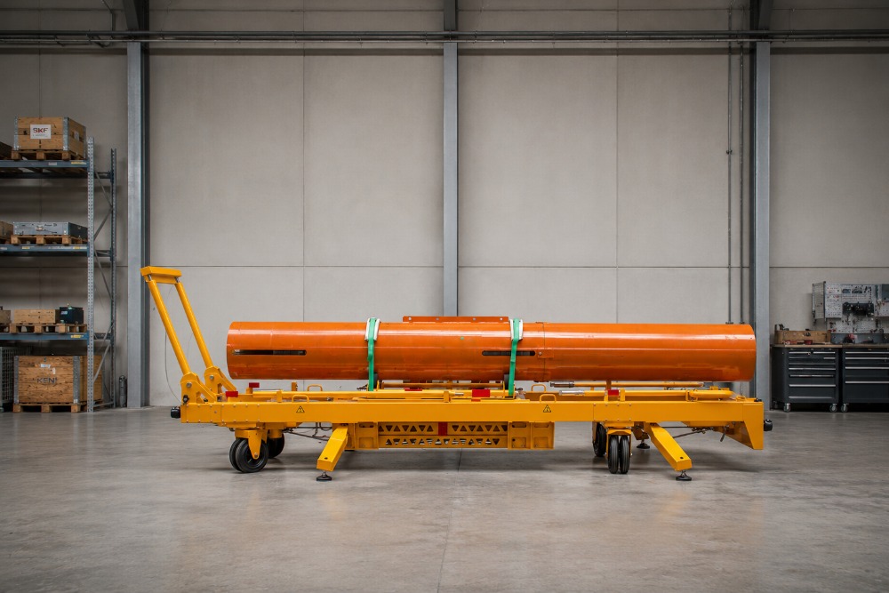 Torpedo Trolley voor Maritieme sector